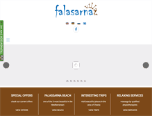 Tablet Screenshot of falasarnavillas.gr